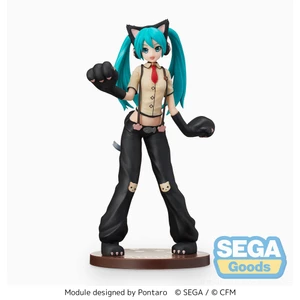 SEGA Goods Hatsune Miku Project DIVA Arcade Future Tone SPM Hatsune Miku Kitty Cat 