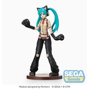 SEGA Goods Hatsune Miku Project DIVA Arcade Future Tone SPM Hatsune Miku Kitty Cat 