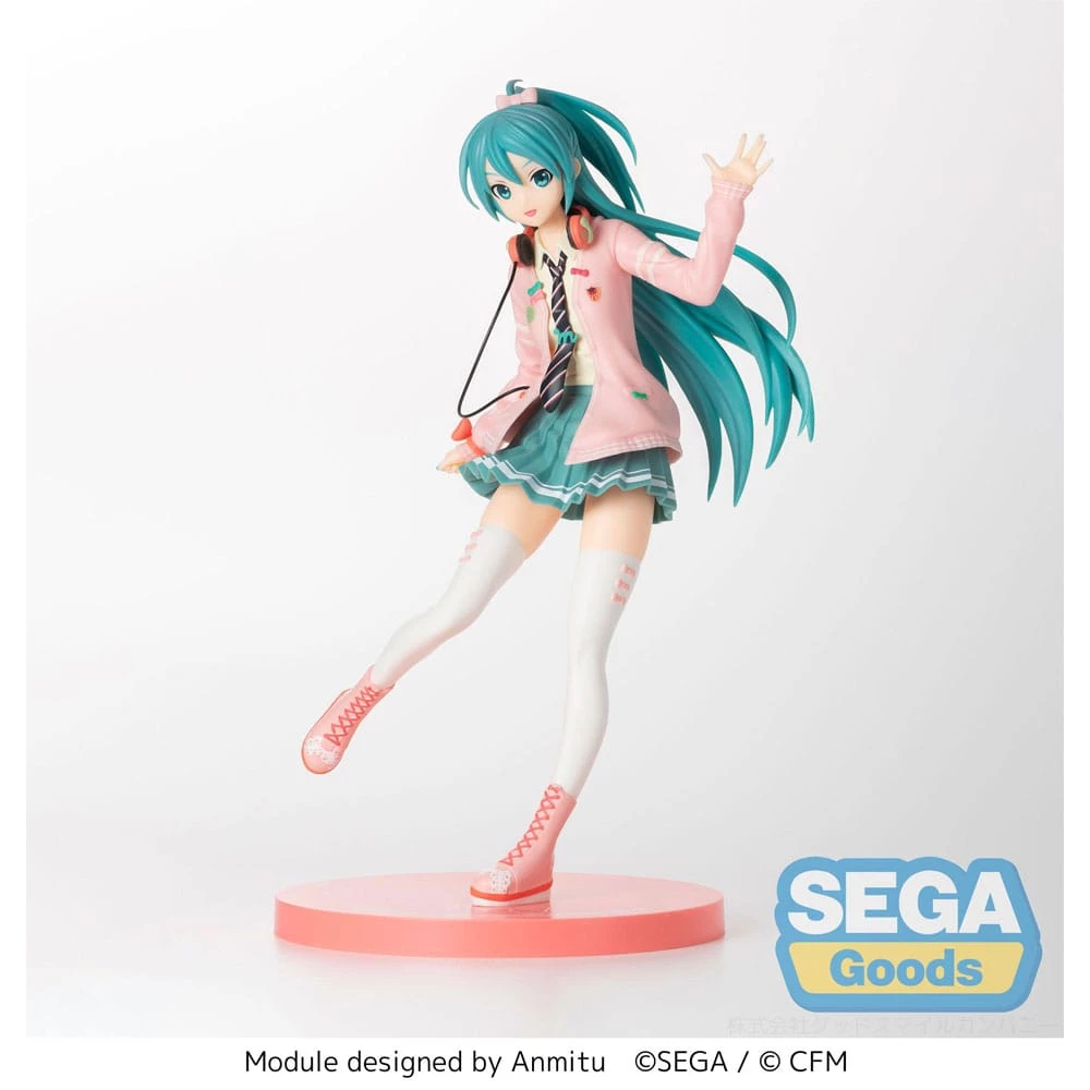 SEGA Goods Hatsune Miku Project DIVA Arcade SPM Hatsune Miku Ribbon Girl 