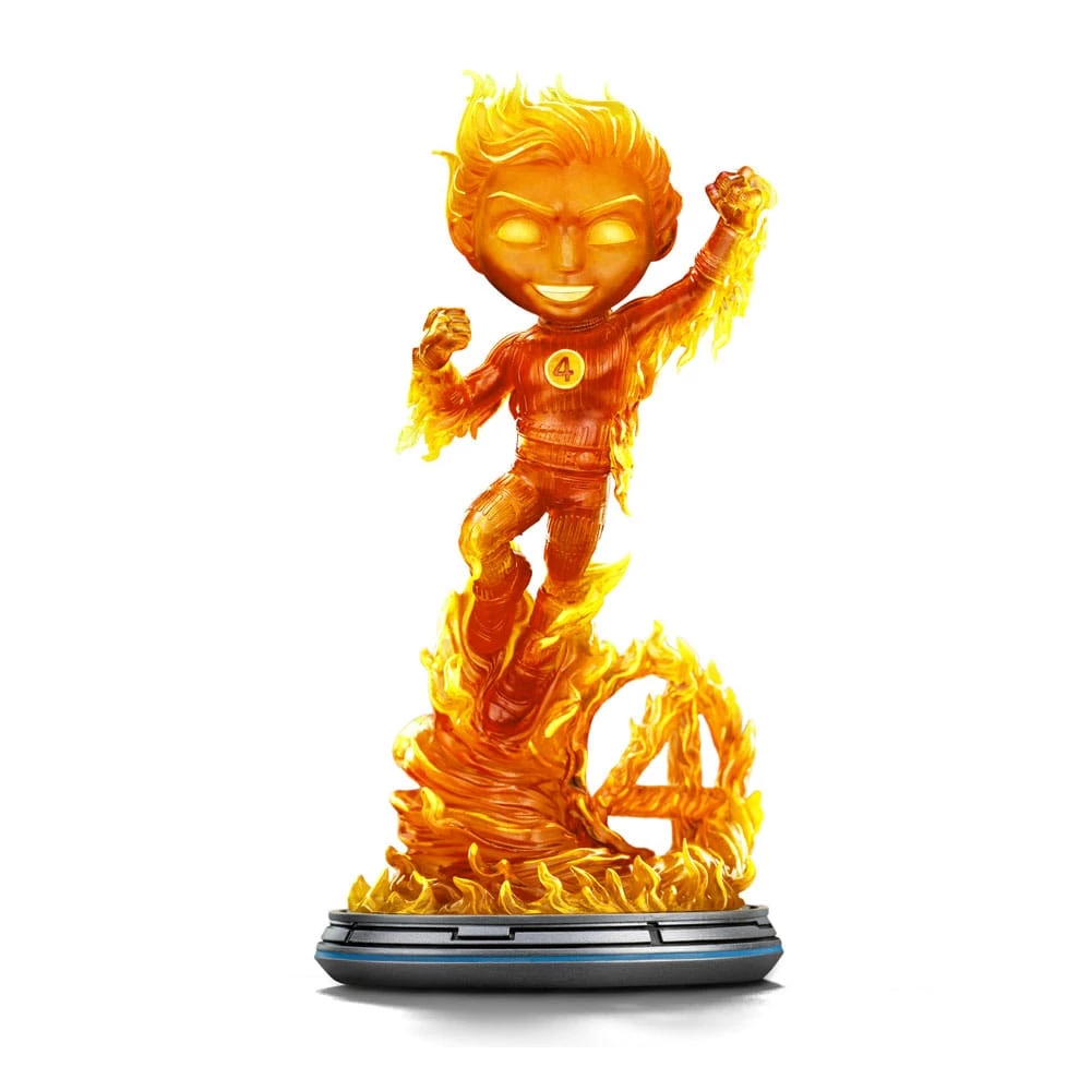 Iron Studios Fantastic Four MiniCo Human Torch 