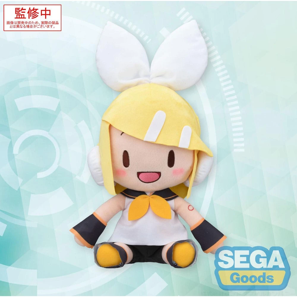 SEGA Goods Character Vocal Series 02 Kagamine Rin/Len Fuwa Petit MEJ Plush Kagamine Rin 