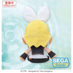 SEGA Goods Character Vocal Series 02 Kagamine Rin/Len Fuwa Petit MEJ Plush Kagamine Rin 