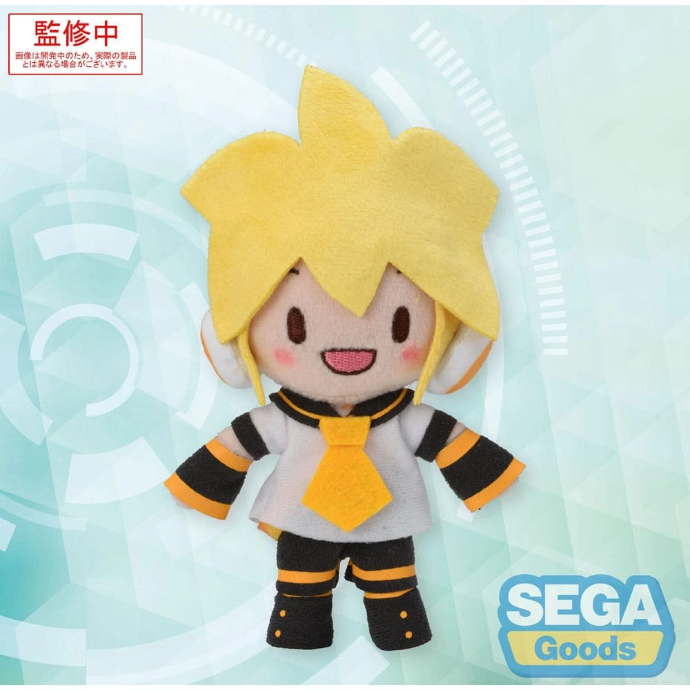 SEGA Goods Character Vocal Series 02 Kagamine Rin/Len Fuwa Petit Mini Plush Kagamine Len 