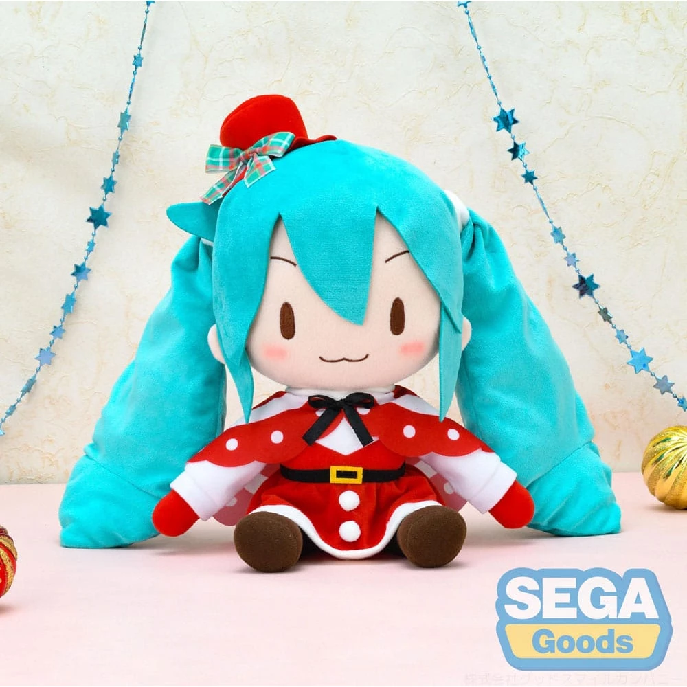 SEGA Goods Character Vocal Series 01 Hatsune Miku Fuwa Petit Plush Hatsune Miku Christmas 