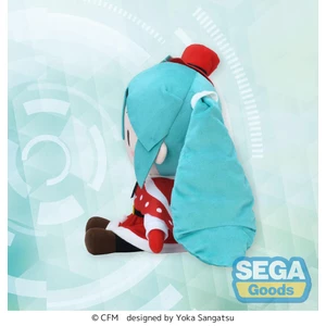SEGA Goods Character Vocal Series 01 Hatsune Miku Fuwa Petit Plush Hatsune Miku Christmas 
