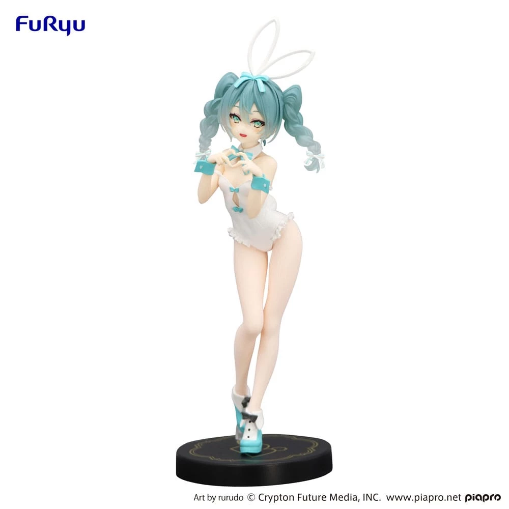 Furyu Hatsune Miku BiCute Bunnies Miku Rurudo White Color Ver. 