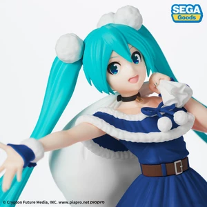 SEGA Goods Hatsune Miku SPM Christmas 2020 Blue 