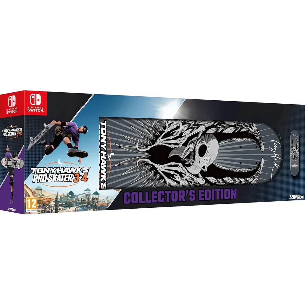 Activision Tony Hawk's Pro Skater 3 & 4 Collector's Edition Switch 