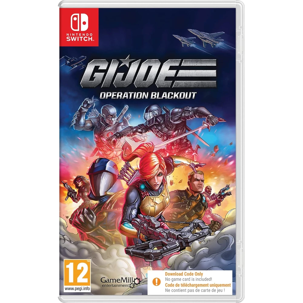 Gamemill Entertainment G.I. Joe Operation Blackout Switch C.I.A.B 