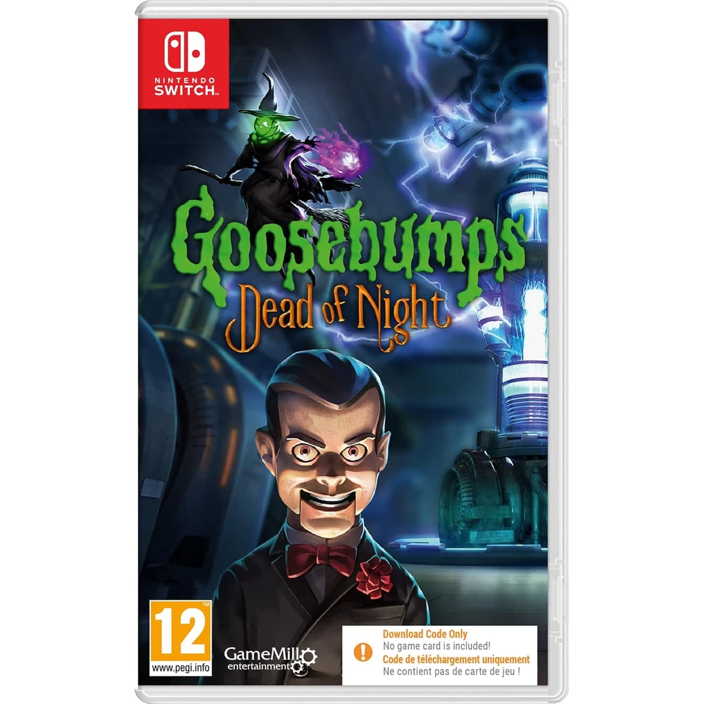 Gamemill Entertainment Goosebumps Dead of Night Switch C.I.A.B 