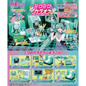 Re-Ment Hatsune Miku Mini Figures Karaoke Display (6) 