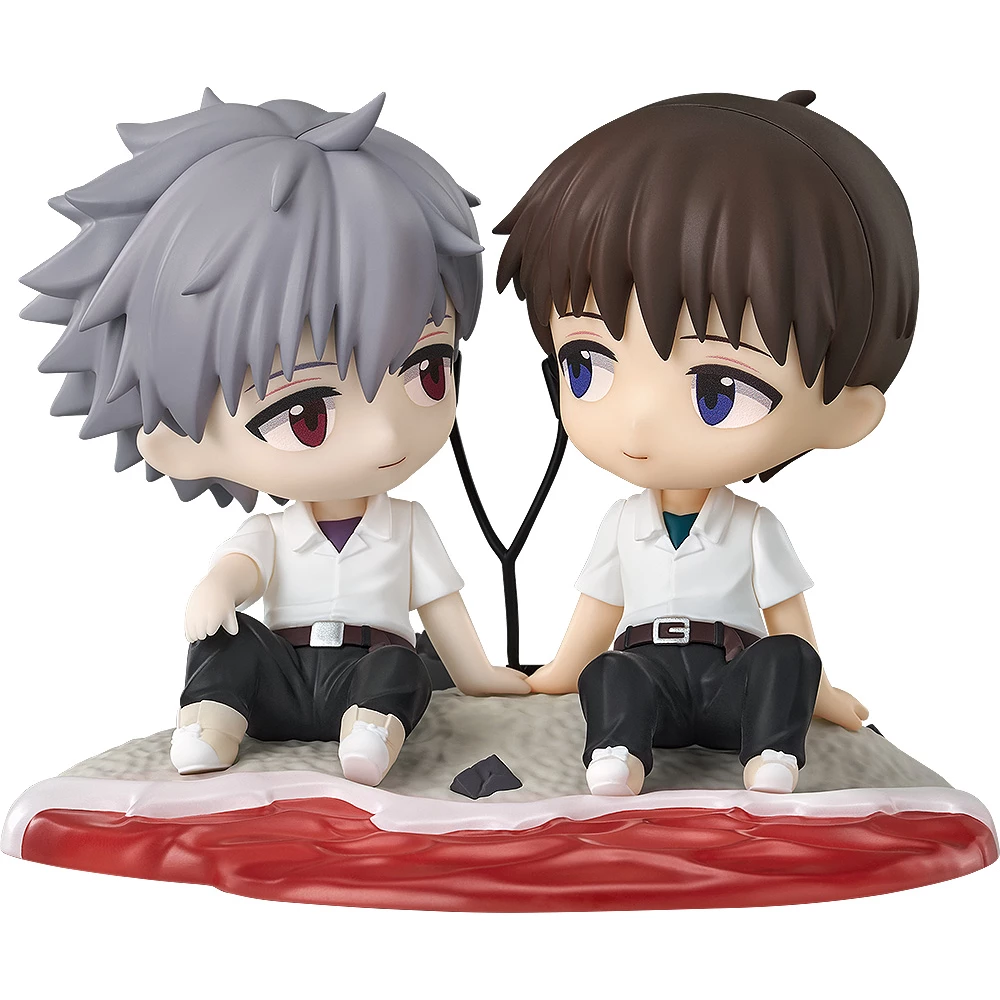 Rebuild of Evangelion Chibi Shinji Ikari & Kaworu Nagisa 