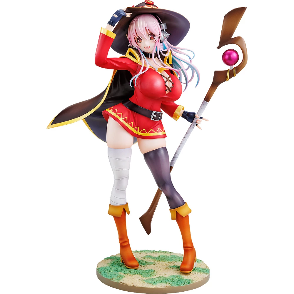 Super Sonico x Konosuba 1/7 Scale Super Sonico Megumin collaboration Ver. 