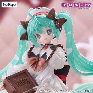 Furyu Hatsune Miku x Tirol Choco Trio-Try-iT Hatsune Miku Milk Ver. 