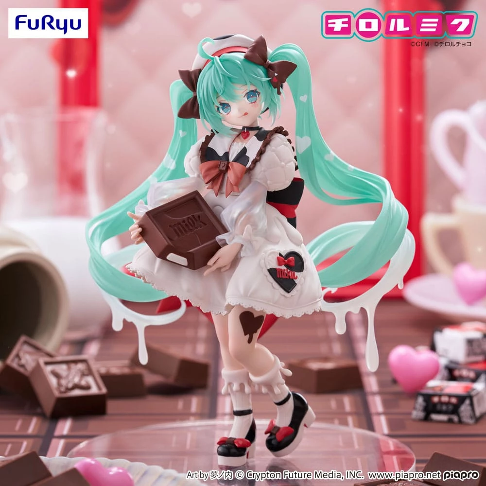Furyu Hatsune Miku x Tirol Choco Trio-Try-iT Hatsune Miku Milk Ver.