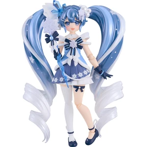 Max Factory Character Vocal Series 01 Hatsune Miku figma Snow Miku Crystal Snow Ver. 