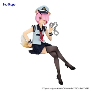 Furyu Re:Zero Starting Life in Another World Noodle Stopper Ram Police Officer Cap with Dog Ears 