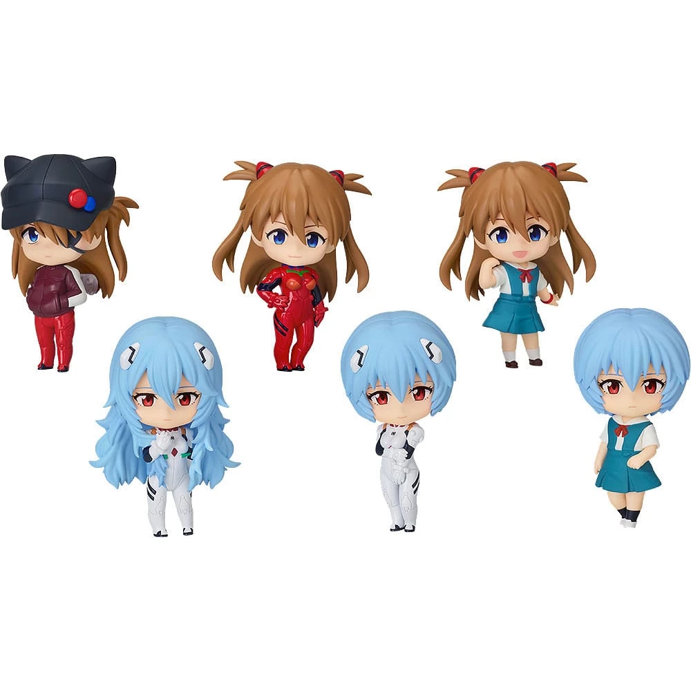 Rebuild of Evangelion Nendoroid Action Figure Surprise Collection Assortment 