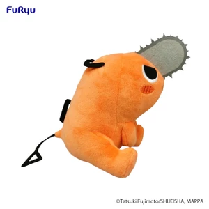 Furyu Chainsaw Man Plush Toy Pochita Sitting Naughty 