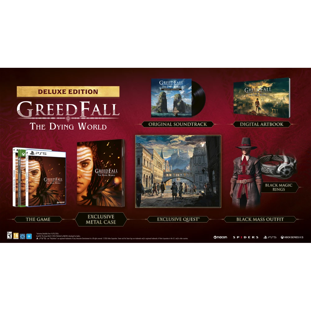 Greedfall The Dying World - Deluxe Edition PS5 
