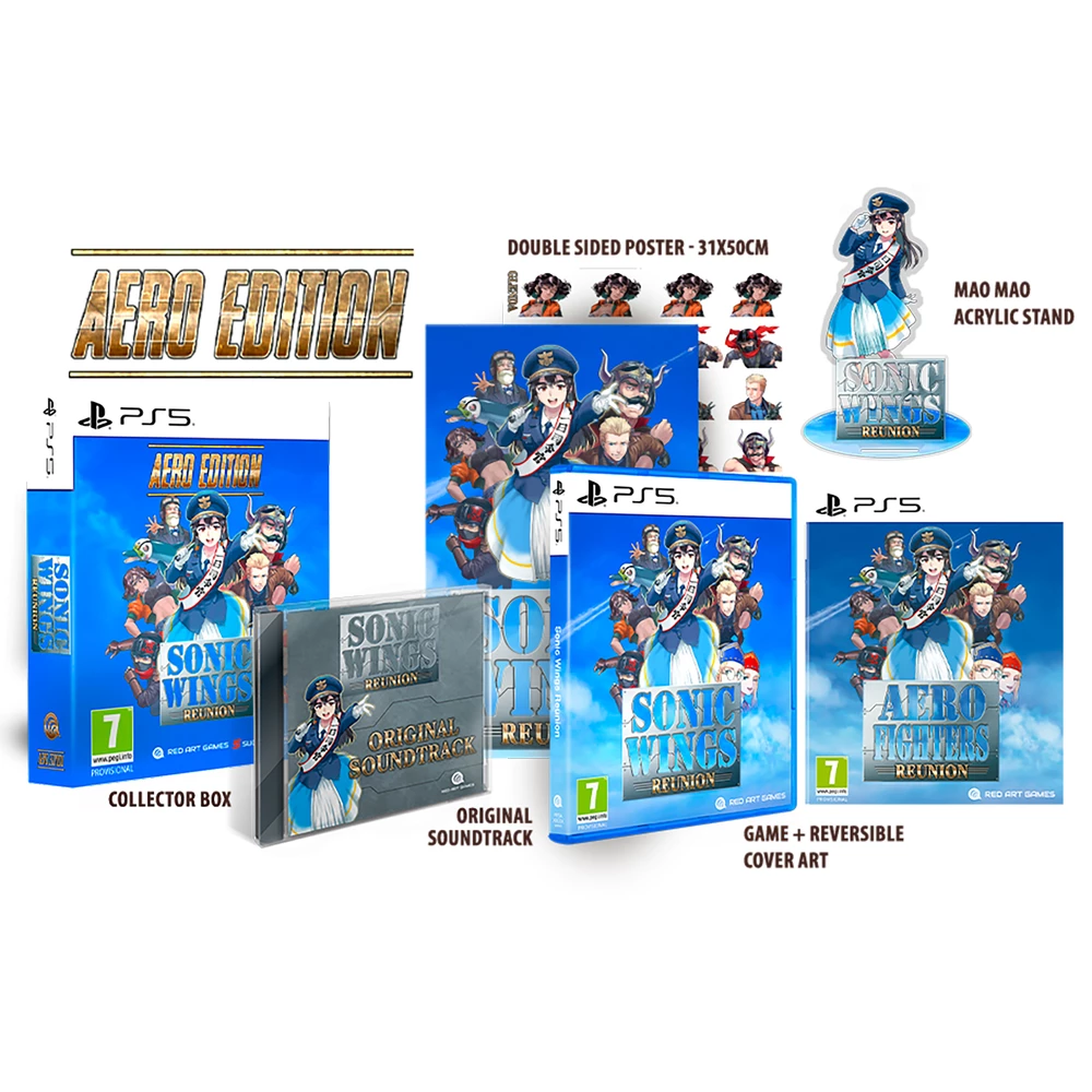 Sonic Wings Reunion Aero Edition PS5 