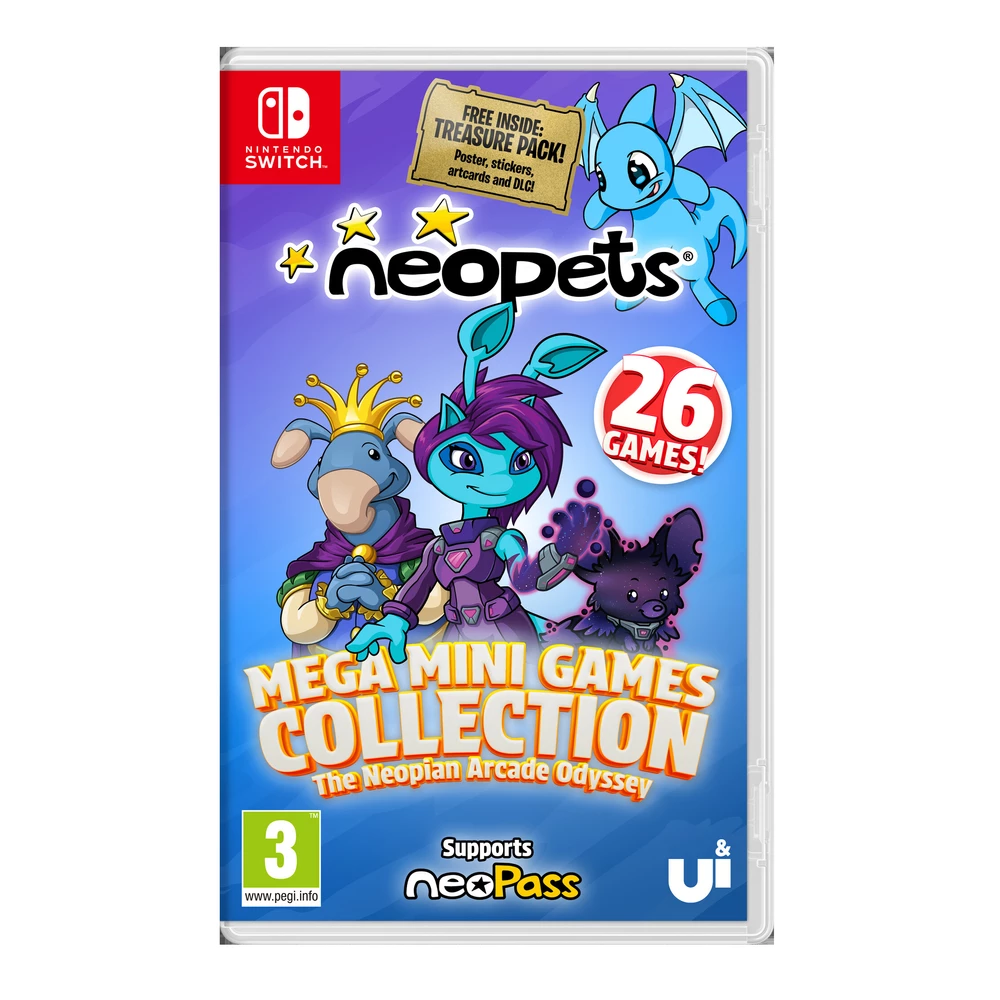 Neopets - Mega Mini Games Collection Day 1 Edition Switch 