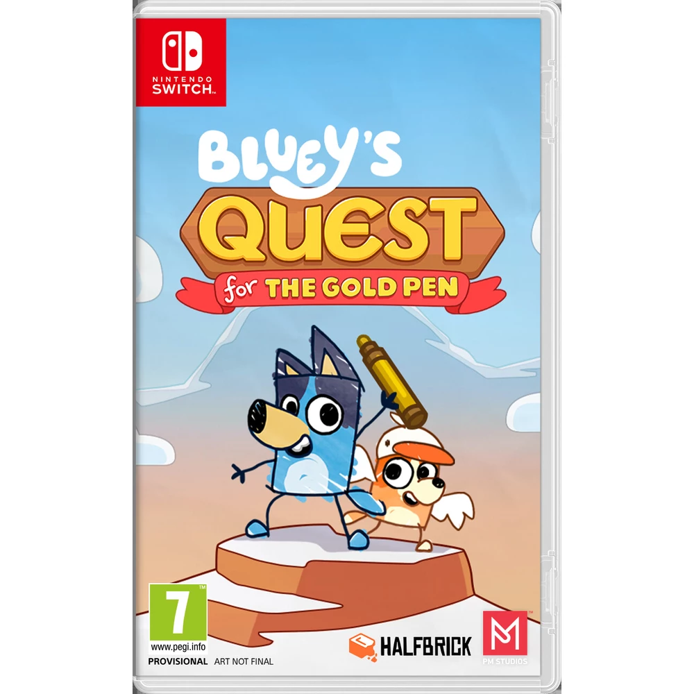 Bluey&acute;s Quest for the Gold Pen Switch 