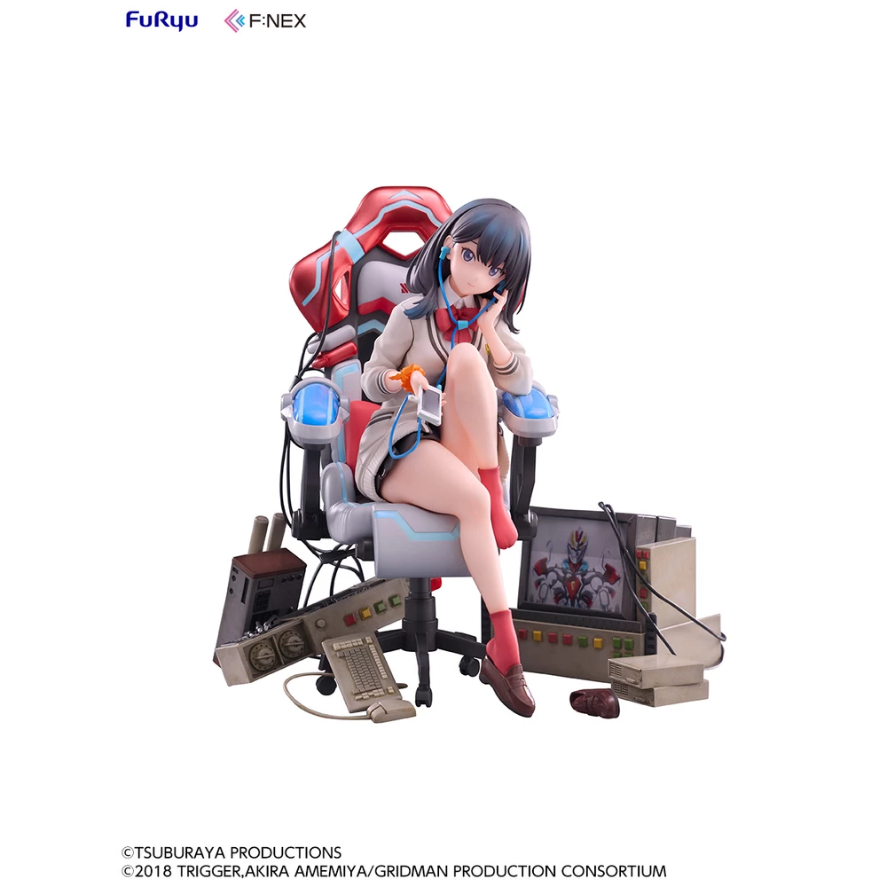 SSSS.GRIDMAN 1/7 Scale Rikka Takarada Gaming Chair ver. 