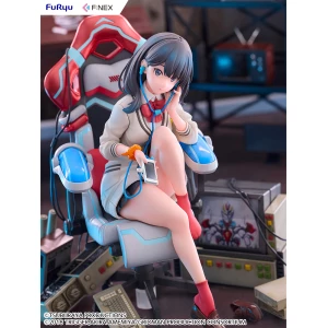 Furyu SSSS.GRIDMAN 1/7 Scale Rikka Takarada Gaming Chair ver. 