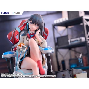 Furyu SSSS.GRIDMAN 1/7 Scale Rikka Takarada Gaming Chair ver. 