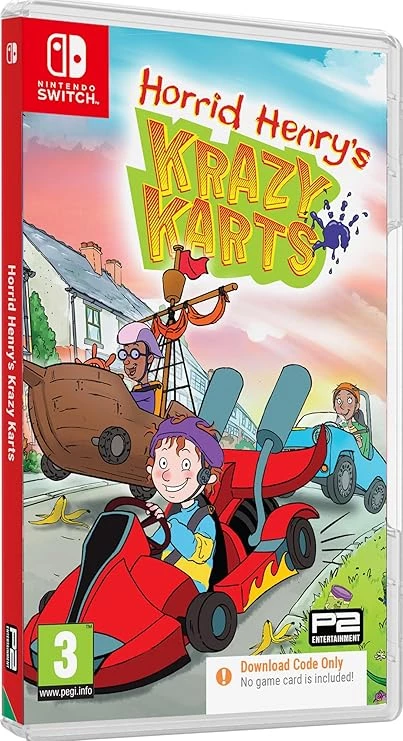 Horrid Henry's Krazy Karts Switch 