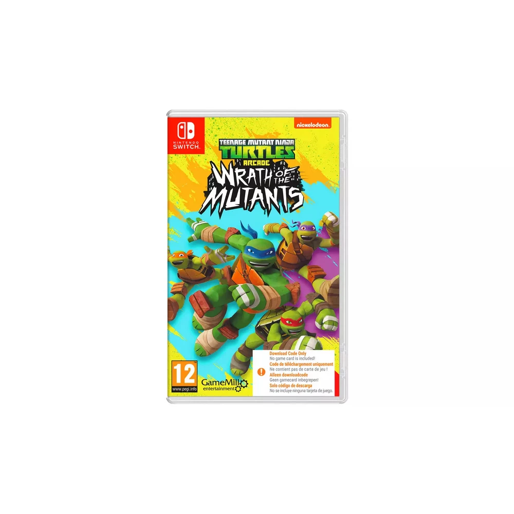 TMNT Arcade Wrath of the Mutants Switch 