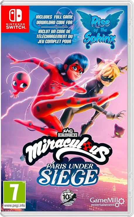 Miraculous Two Pack Paris Under Siege & Rise of the Sphinx Switch 