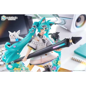 Taito Hatsune Miku x Naoki Saito 1/7 Scale My Figure Making! The Painter Ver. 