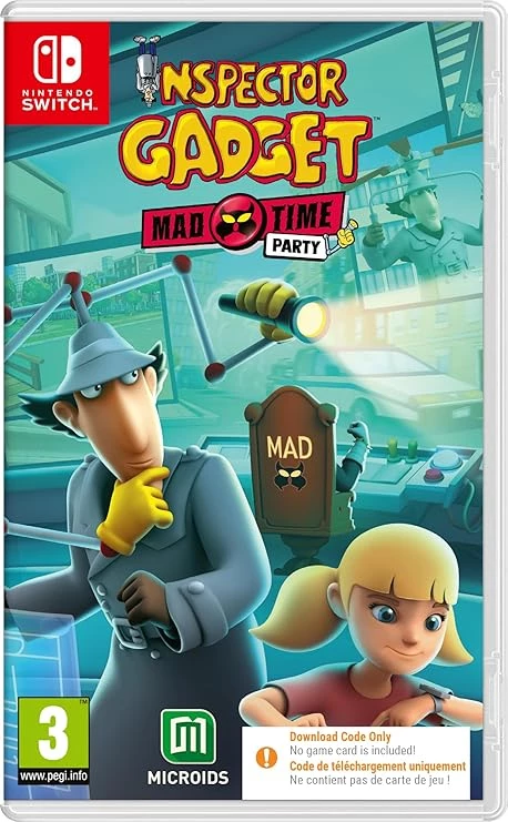 Inspector Gadget Mad Time Party Switch 