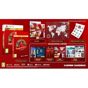 Maxmimum Entertainment Carmen Sandiego 40th Anniversary Edition Switch 