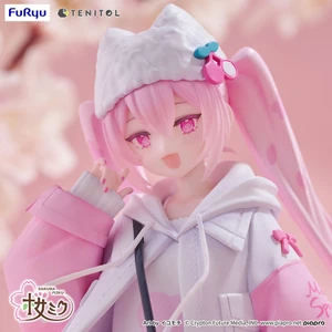 Furyu Hatsune Miku Tenitol Sakura Miku Cool style petit 