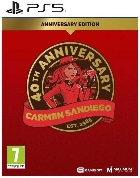 Carmen Sandiego 40th Anniversary Edition PS5 