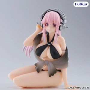 Furyu SUPER SONICO Noodle Stopper Swimsuit Black Color ver 