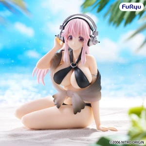 Furyu SUPER SONICO Noodle Stopper Swimsuit Black Color ver 