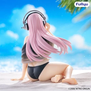 Furyu SUPER SONICO Noodle Stopper Swimsuit Black Color ver 