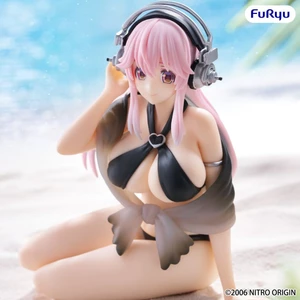 Furyu SUPER SONICO Noodle Stopper Swimsuit Black Color ver 