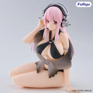 Furyu SUPER SONICO Noodle Stopper Swimsuit Black Color ver 