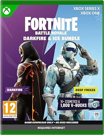 Fortnite Darkfire & Ice Bundle Series X 