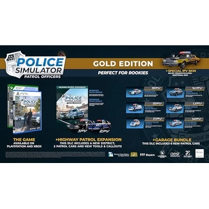 U&I Entertainment Police Simulator Patrol Officers Gold Edition Series X 