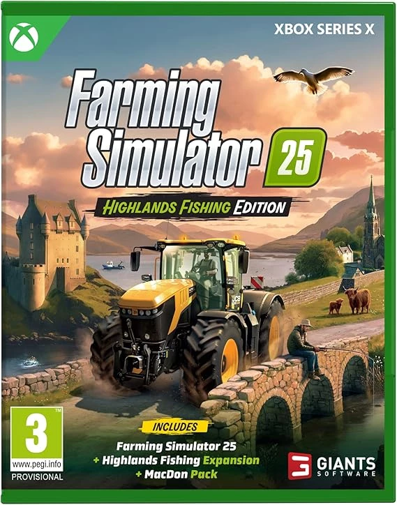 Farming Simulator 25 Highlands Fishing Edition Series X 