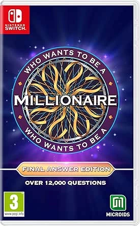 Who Wants to be a Millionaire Final Answers Edition Switch 