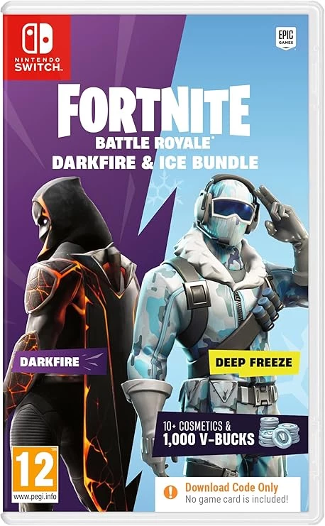 Fortnite Darkfire & Ice Bundle Switch 