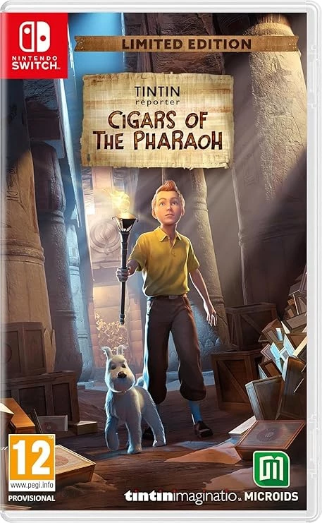 Tintin Reporter Cigars of The Pharaoh Limited Edition Switch 