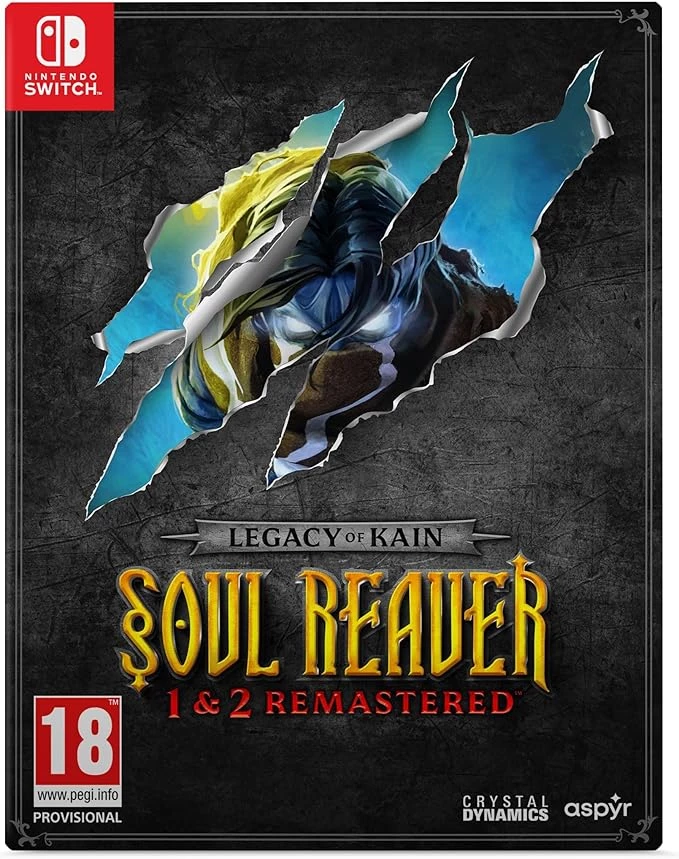 Legacy of Kain Soul Reaver 1&2 Remastered Deluxe Edition Switch 